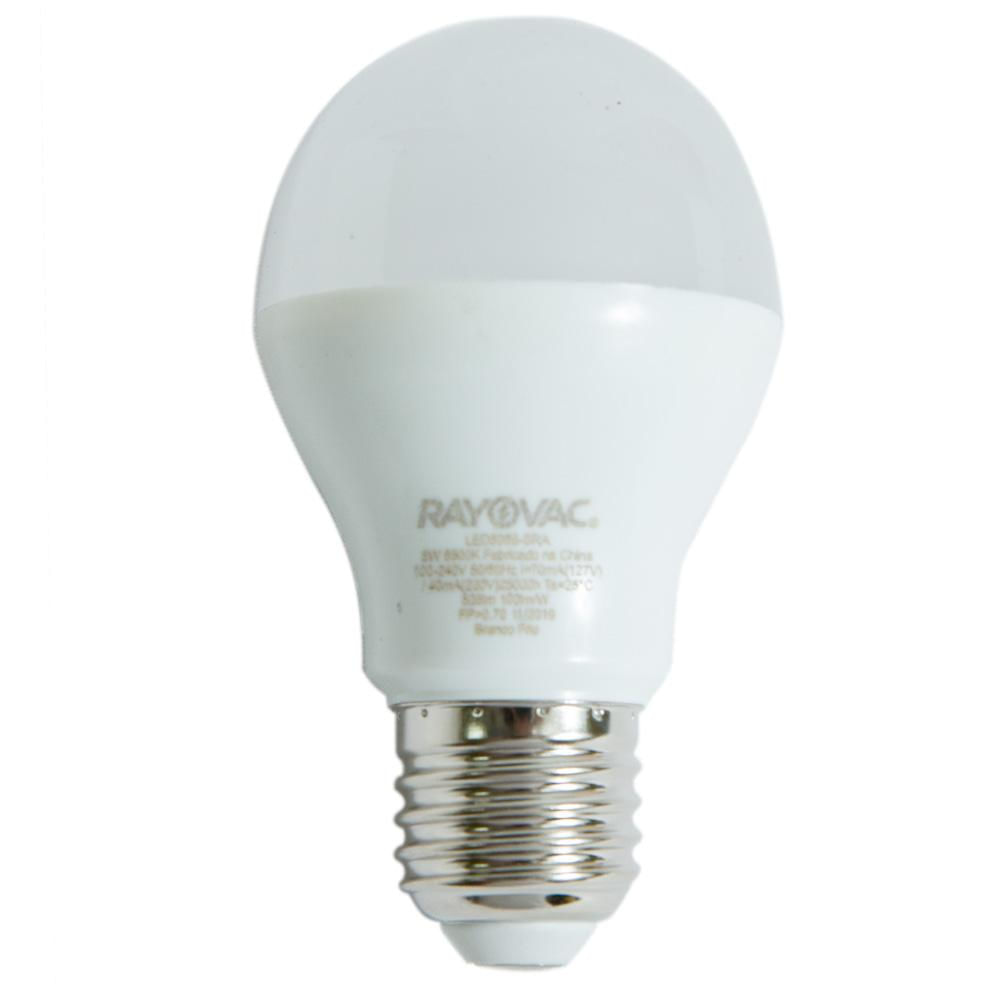 Lâmpada Led 9W Rayovac Branca Bivolt