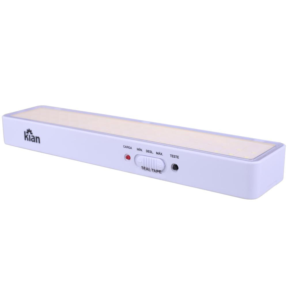 Luminária de Emergência com 60 Leds Kian Bivolt Bivolt