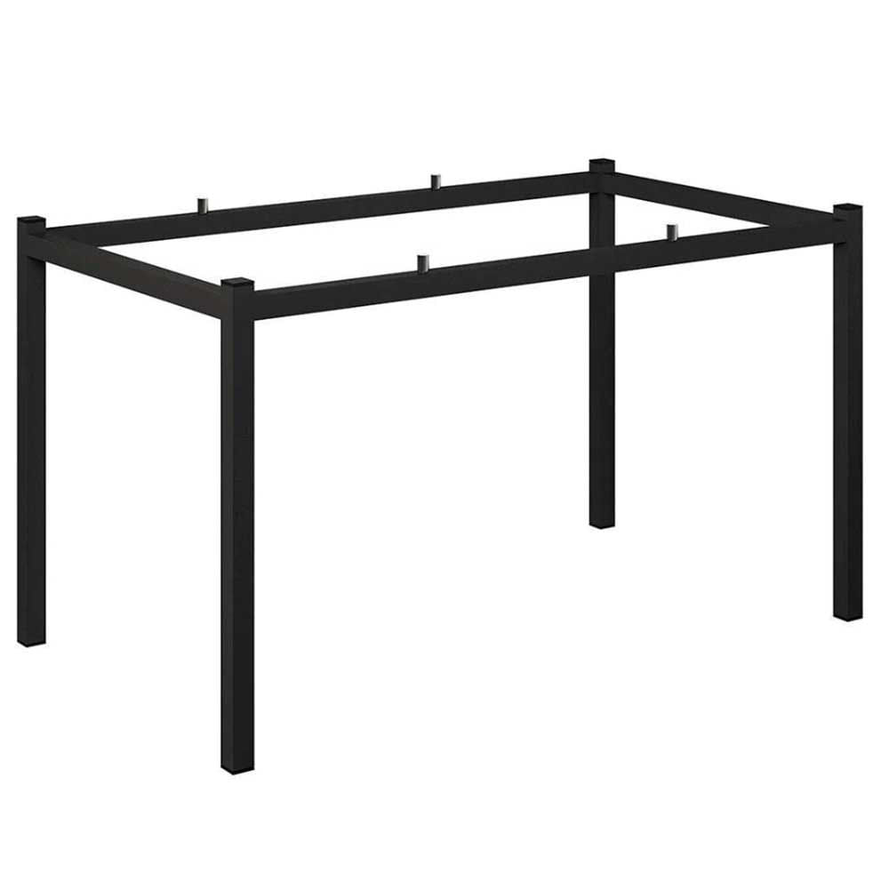 Mesa de Jantar Fabone Alexa com 4 Cadeiras Dora Preto Fosco