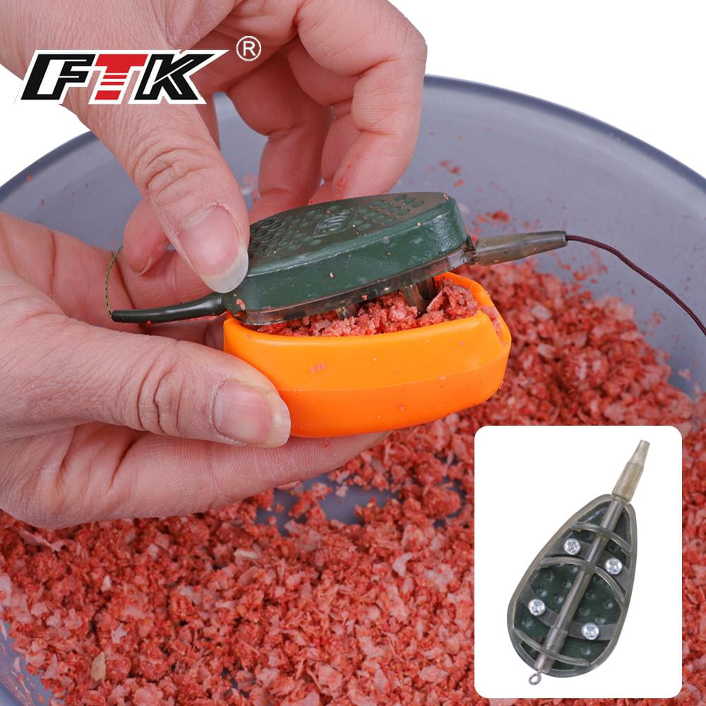 Gaiola de Isca para Carpas em Aço Inoxidável - Ideal para Pesca de Tackle e Feeder