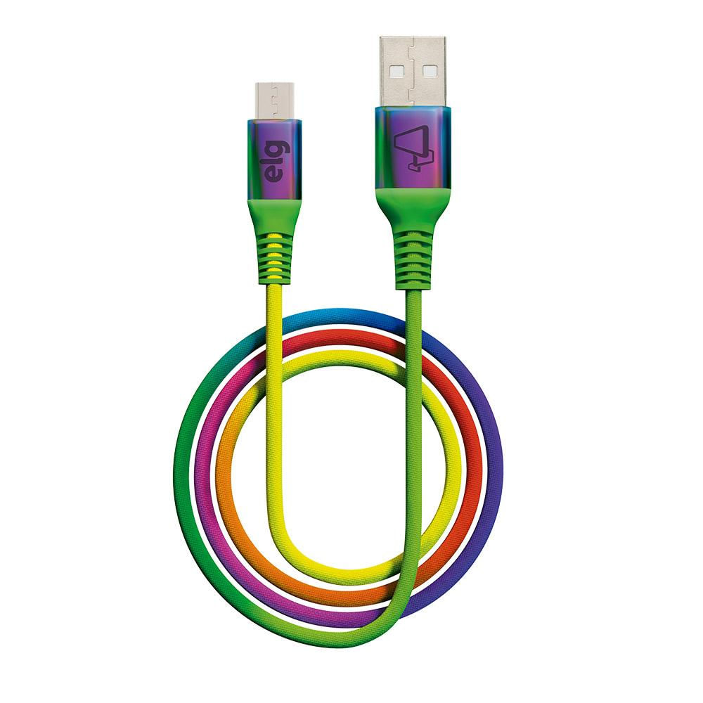 Cabo Micro USB 1m ELG M510RB