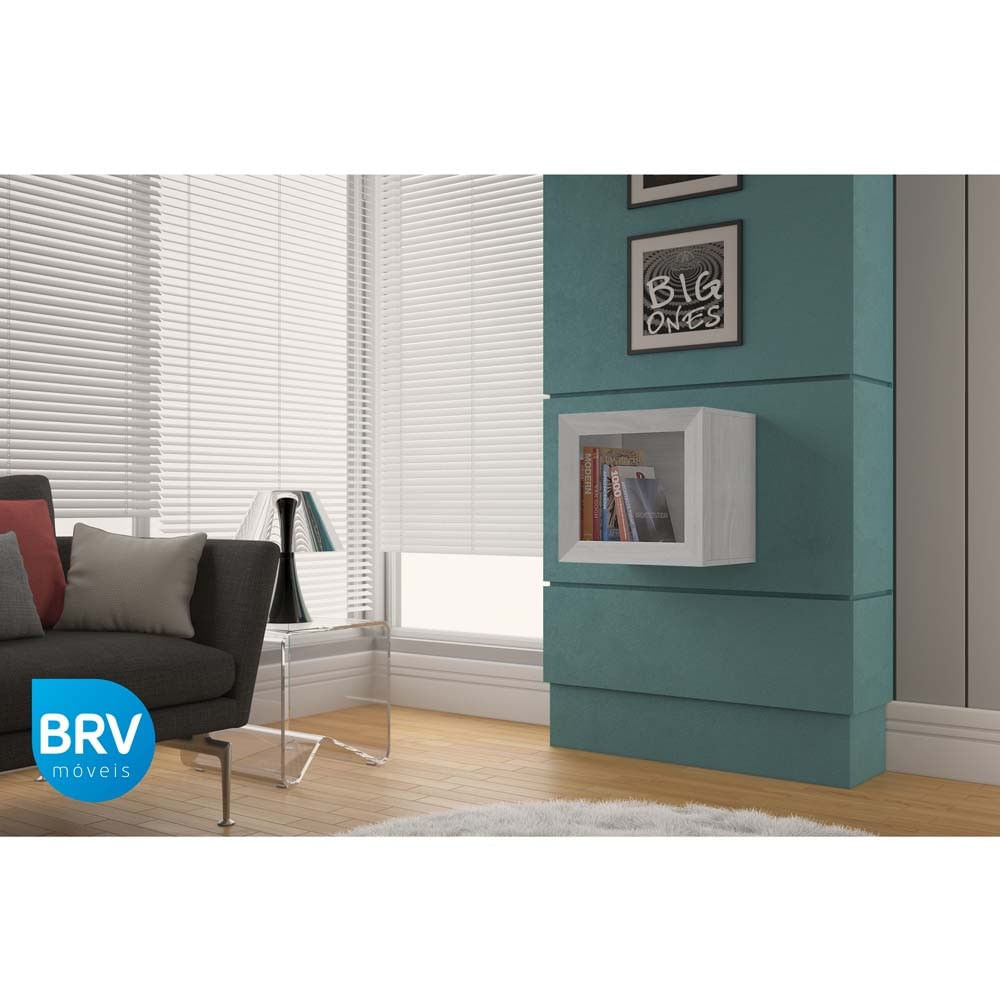 Cubo BRV Simples com Moldura Decapê