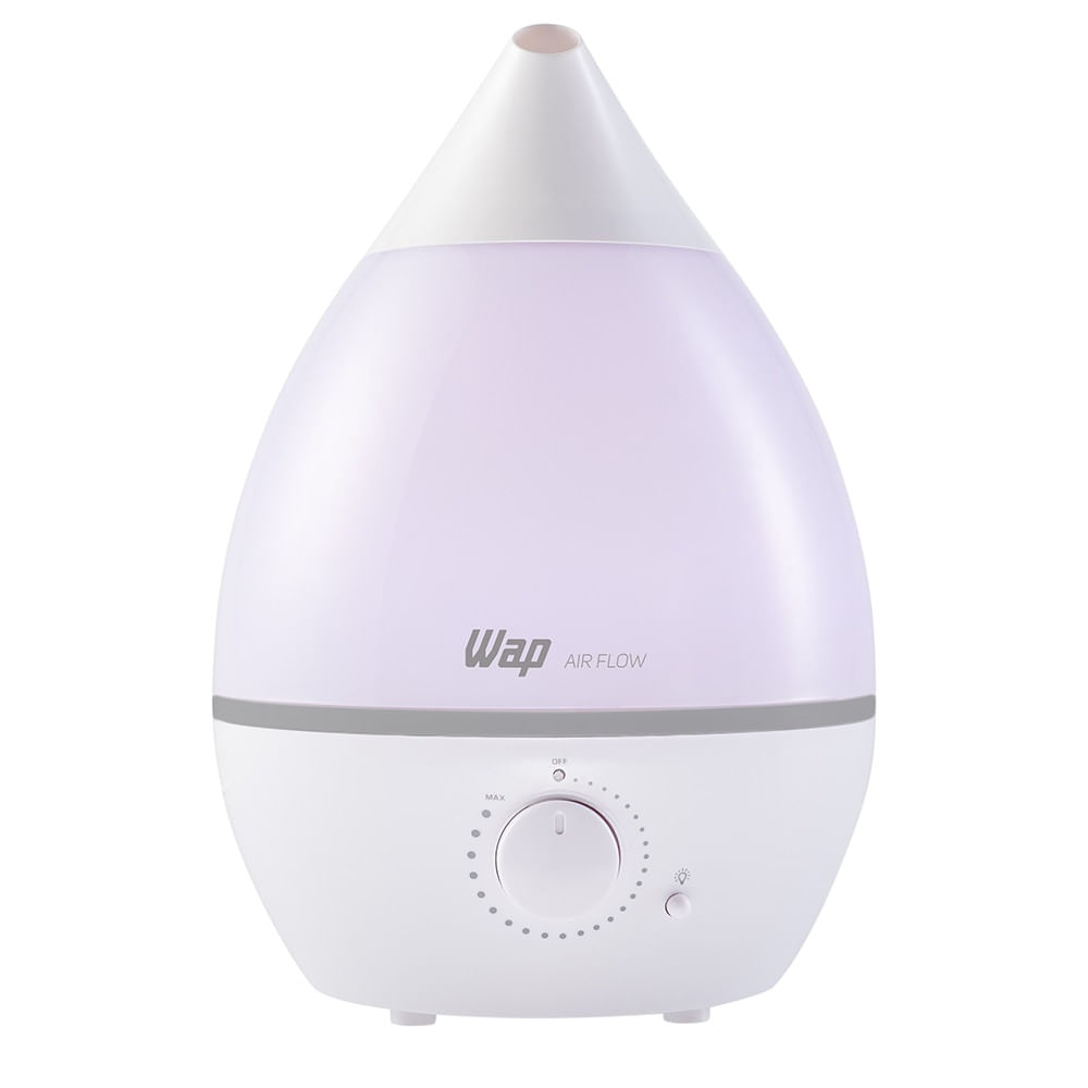 Umidificador de Ar Wap Air Flow com Luminária e Difusor de Aromas
