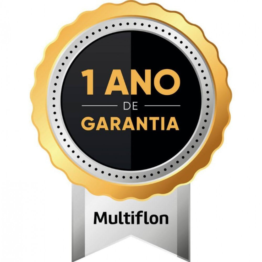 Forma para Bolo Multiflon com Cone 24cm Preto