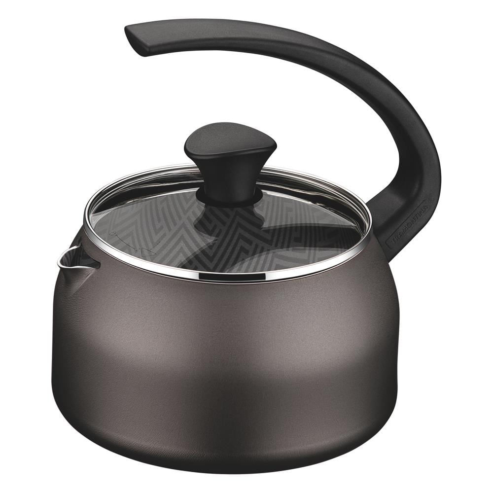 Chaleira Tramontina Paris Texture em Alumínio com Revestimento Antiaderente Starflon Max Grafite 1,9 L