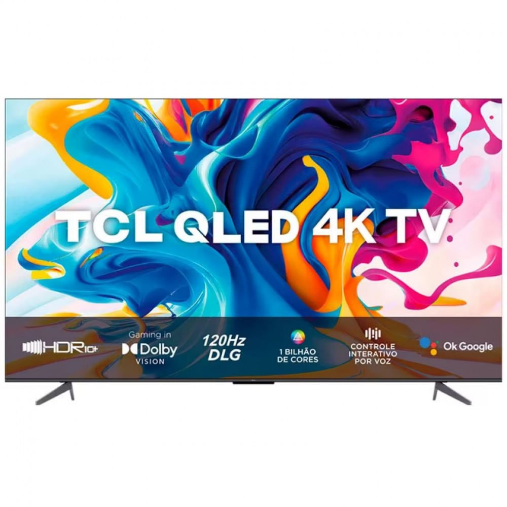 Smart TV QLED 50 Polegadas 4K UHD TCL C645