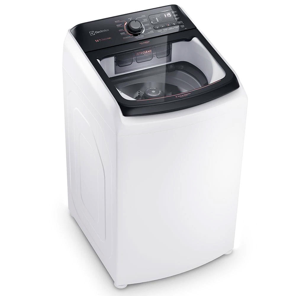 Lavadora de Roupas Electrolux 14kg Perfect Care LEJ14 com Jatos Poderosos Controle de tempo e Ultra Filter Plus
