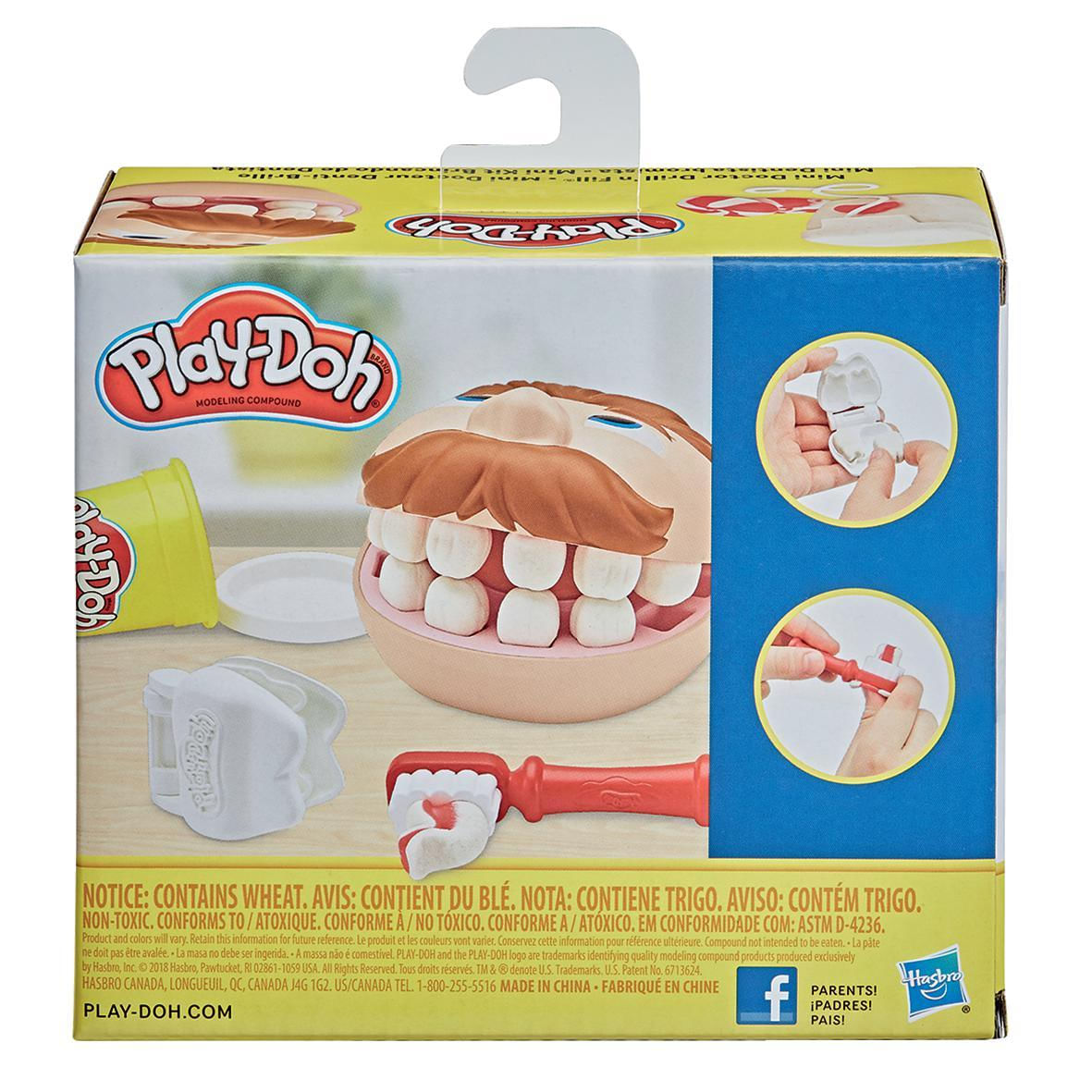 Conjunto Play-Doh Mini Classics Brincando de Dentista Hasbro E4919