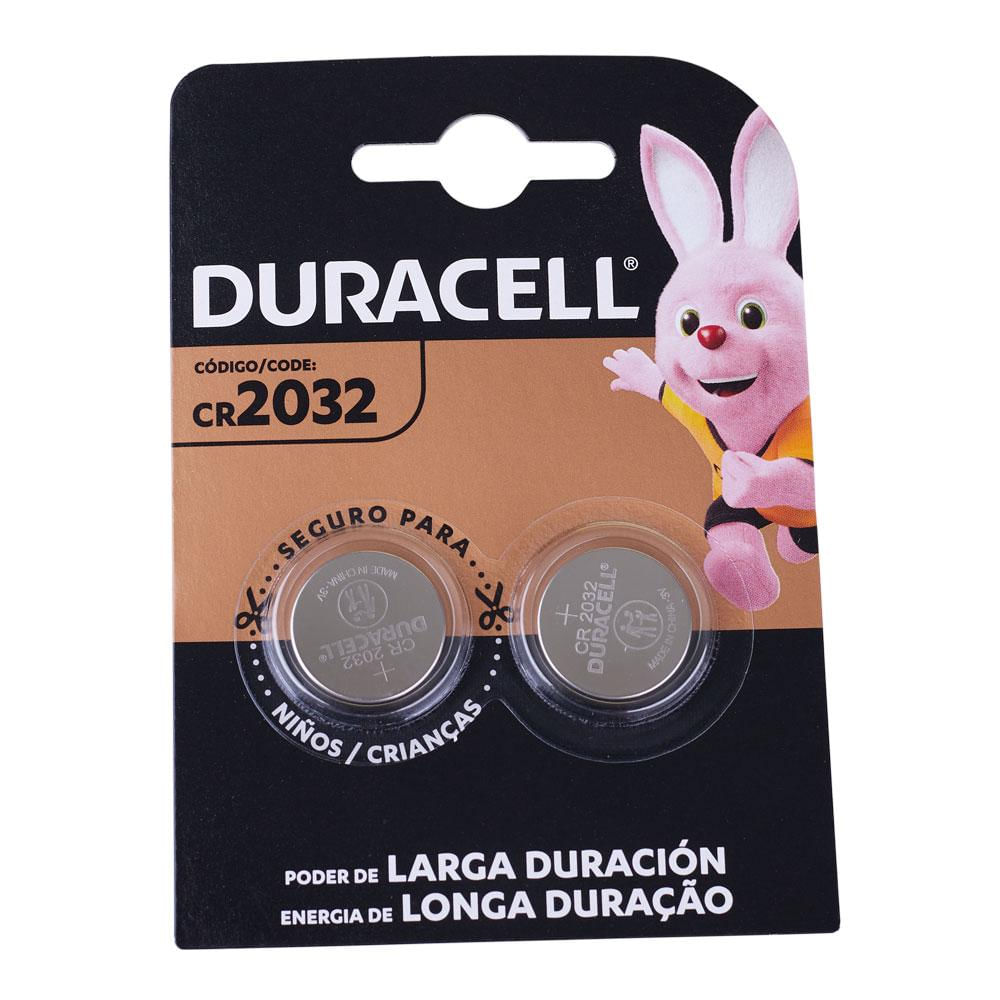Bateria de Litio 3V Duracell CR2032