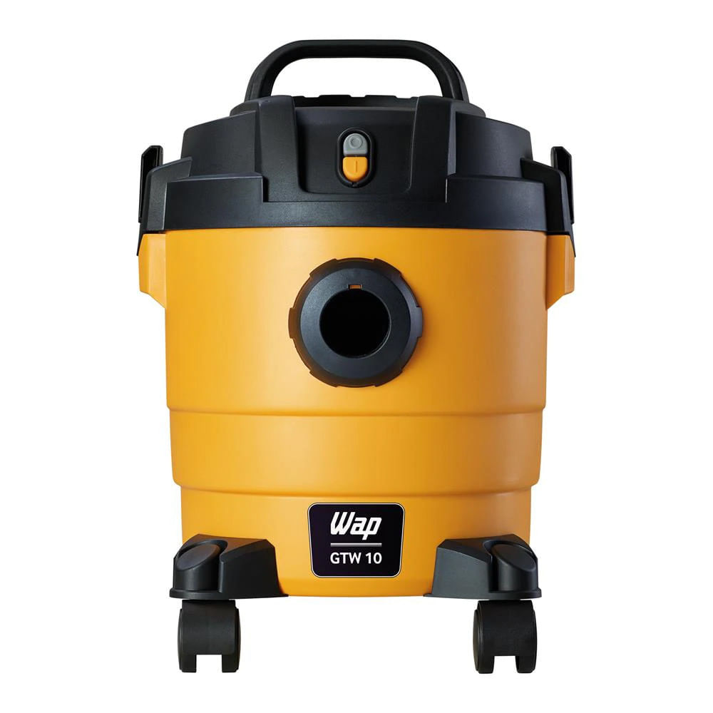 Aspirador de Água e Pó Wap GTW10 1400W Preto com Amarelo / 110V