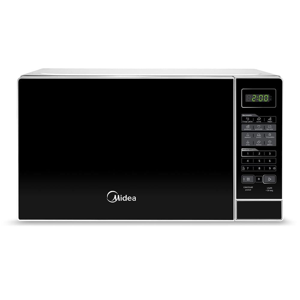 Micro-Ondas 20 Litros Midea MRAS21 Preto/Branco 127V 127V