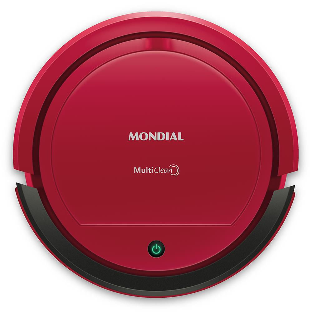 Aspirador Robô Mondial Multi Clean RB-09 Vermelho / Bivolt