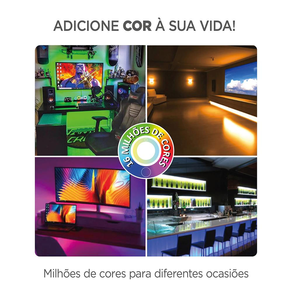 Fita de Led 5m WiFi Inteligente ELG SHFL201