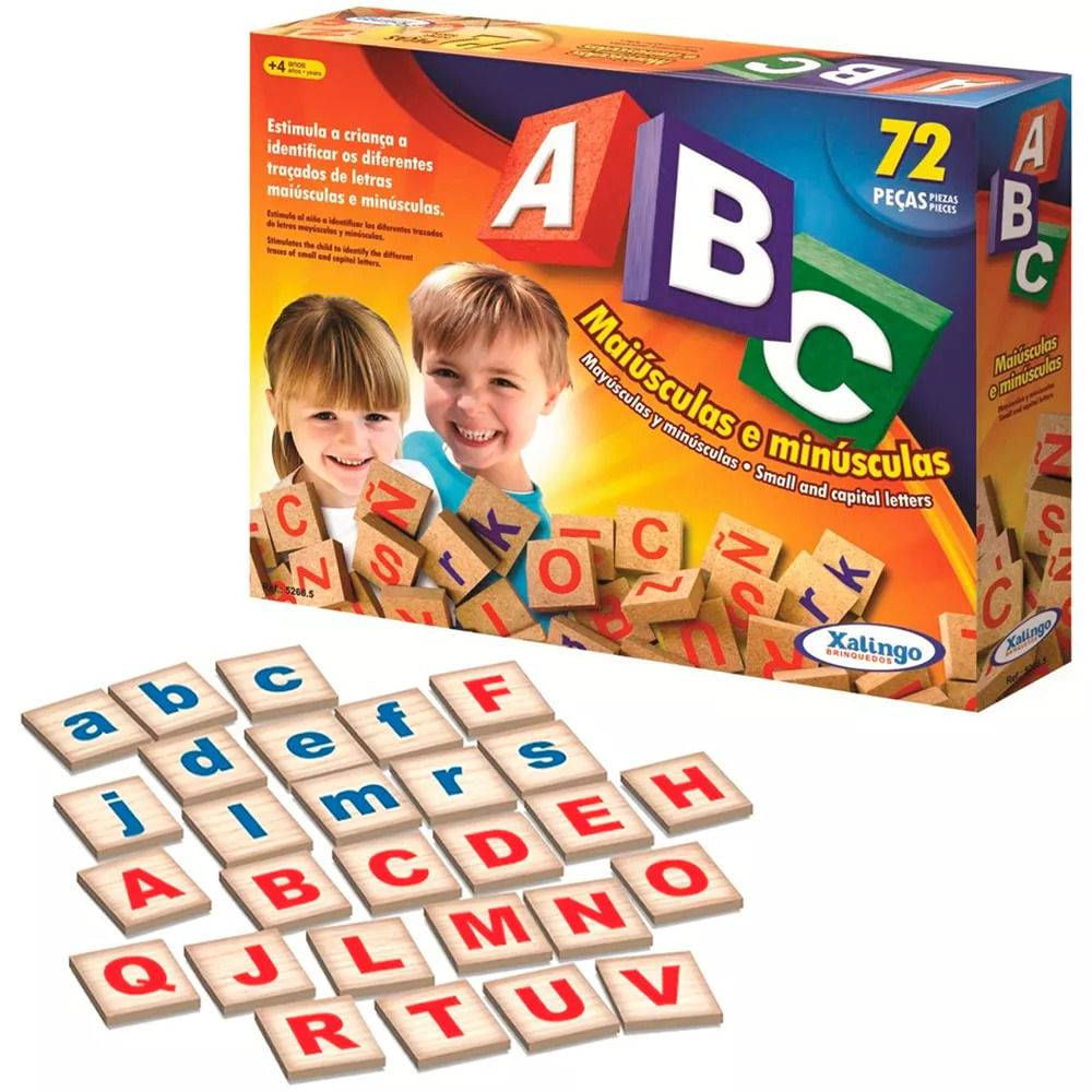 Jogo ABC 72 Peças 5266.5 Xalingo