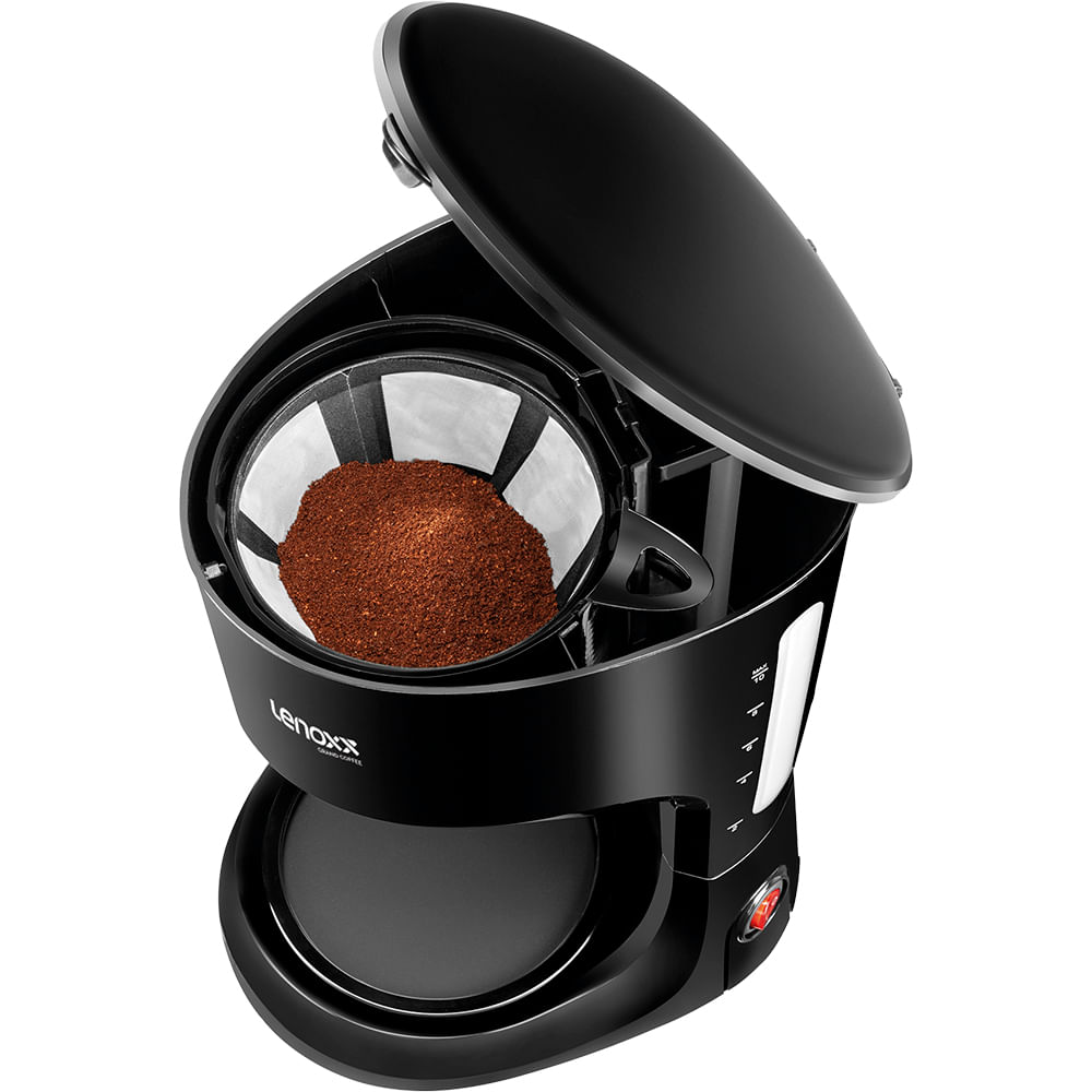 Cafeteira Lenoxx Grand Coffee PCA037 30 Cafés Preta - 127V