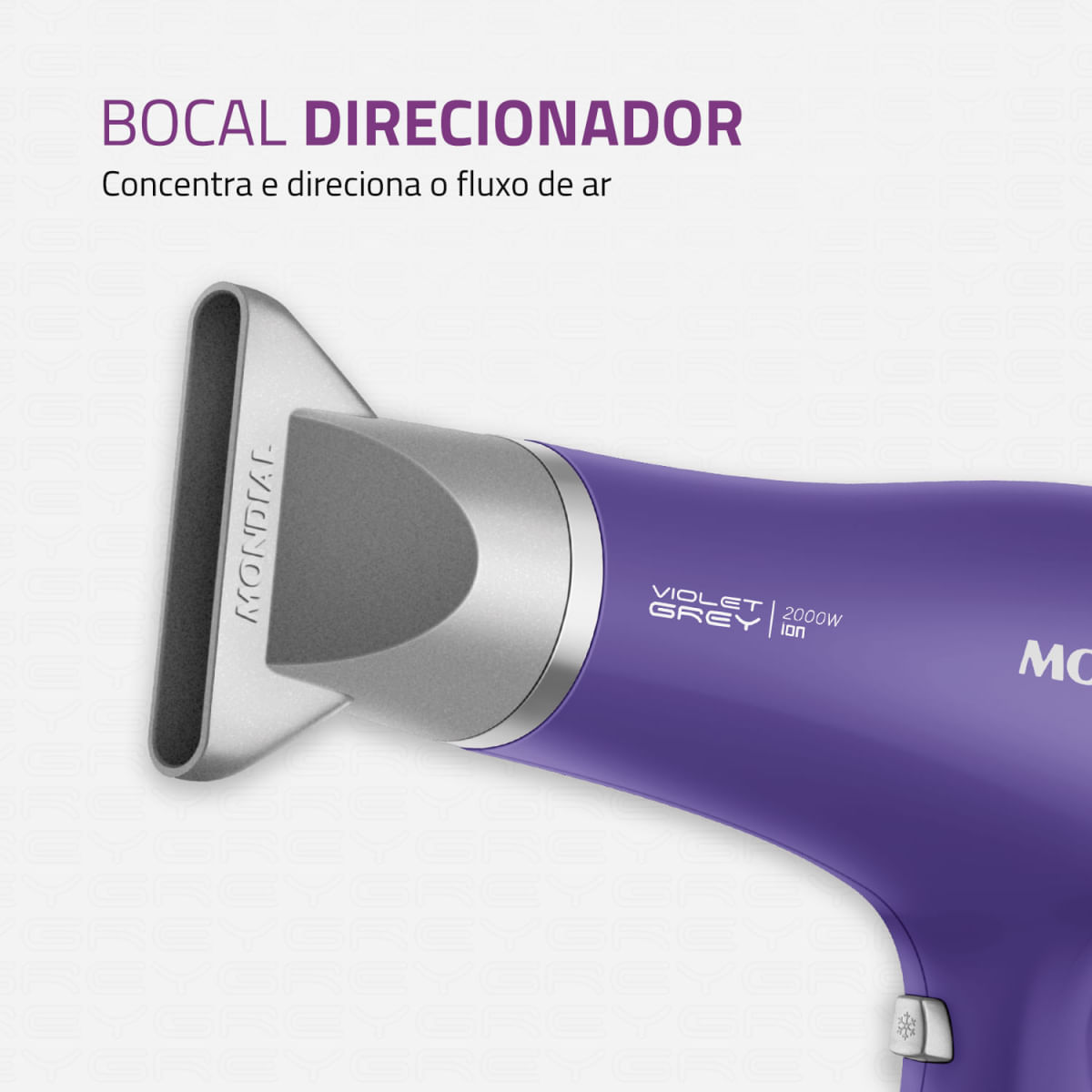 Secador de Cabelos Mondial - SCN-05 127V