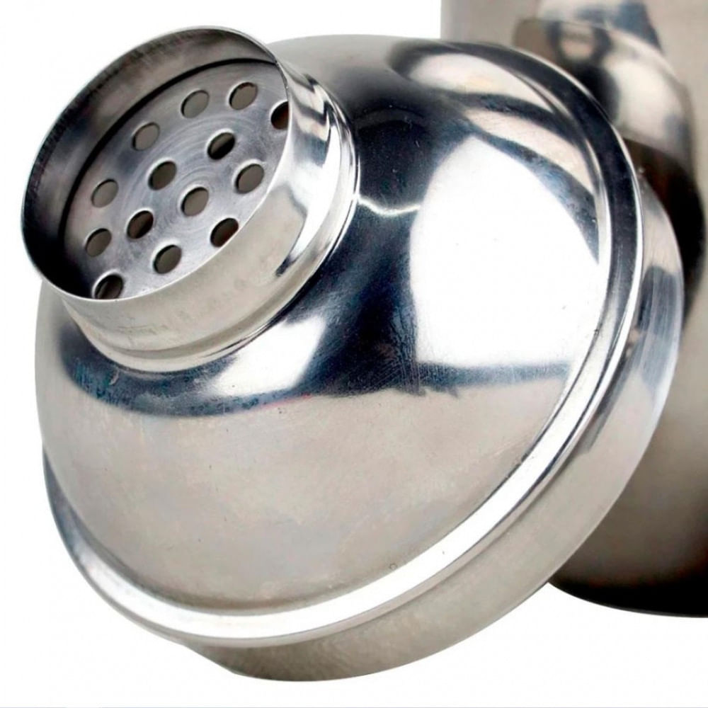 Coqueteleira Dynasty Open Bar com Tampa com Filtro 500 ml Inox