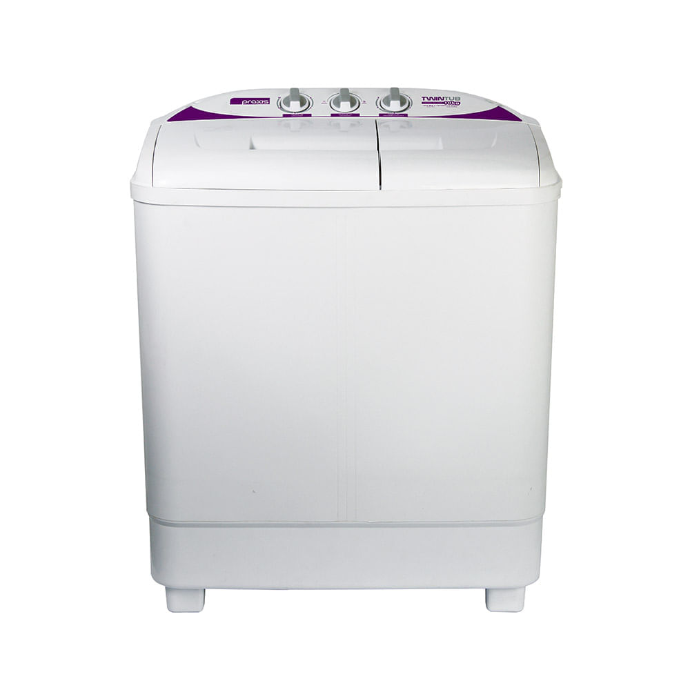 Lavadora e Centrifuga Praxis 10kg 2 em 1 Branca Twin Tub - 220 Volt 220 Volts