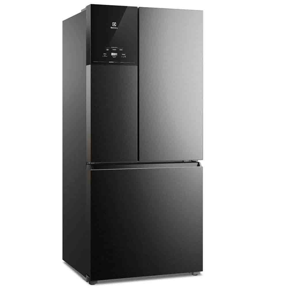 Geladeira Electrolux Multidoor Efficient IM8B Frost Free com Tecnologia Inverter e AutoSense 590 L Preto / 220V