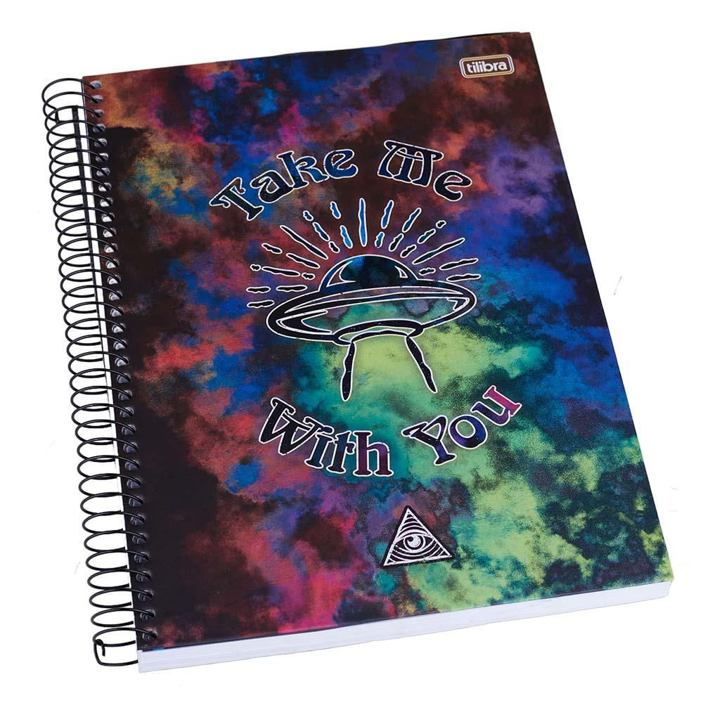 Caderno Tilibra Universitário Hype 10 Matérias 160 Folhas