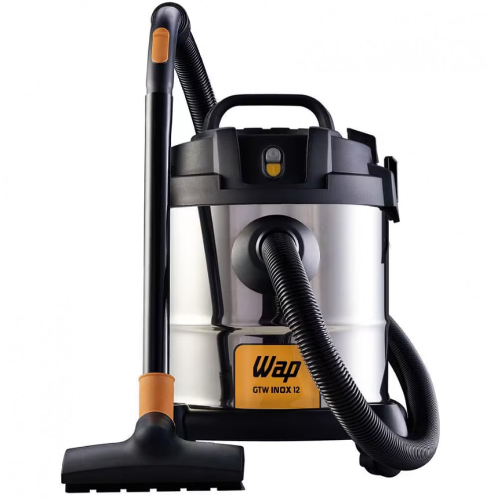 Aspirador de Pó e Água GTW Inox 12 1400W 12L Wap
