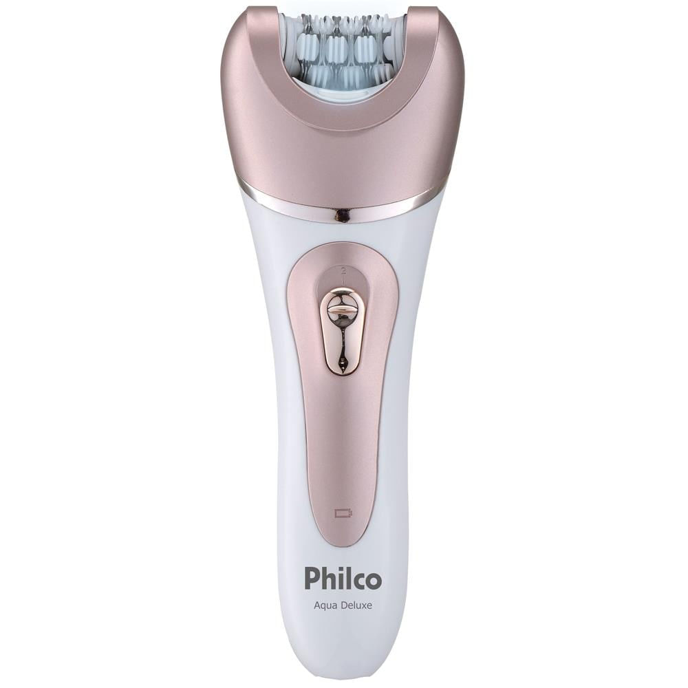 Depilador Philco Aqua Deluxe, 2 Velocidades, PDP01 Rosa / Bivolt