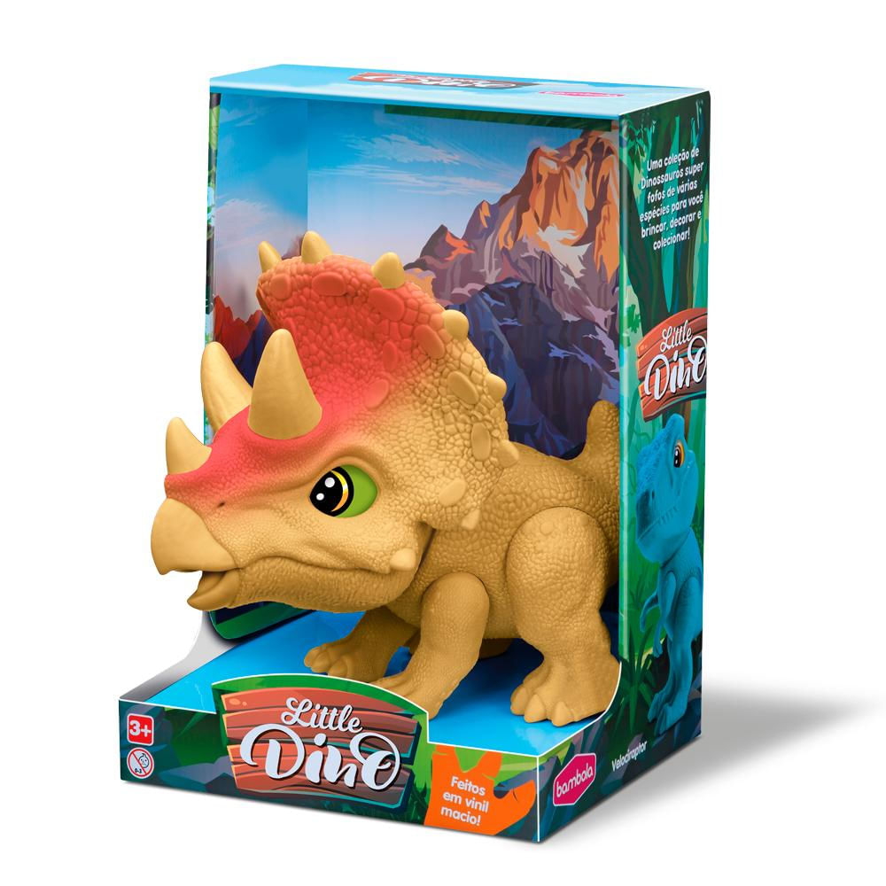 Dinossauro Triceratops Little Dino 771 Bambola