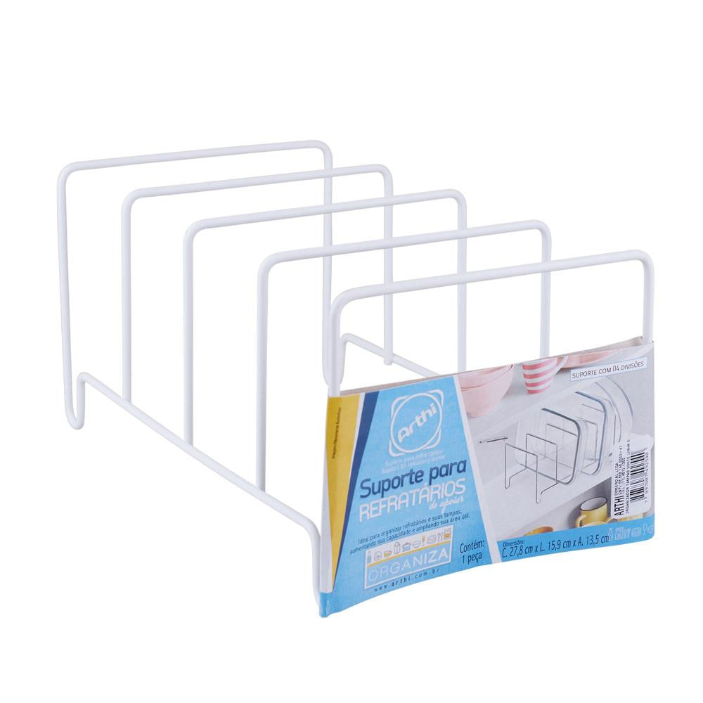 Suporte para Tampas Arthi 9254 Branco