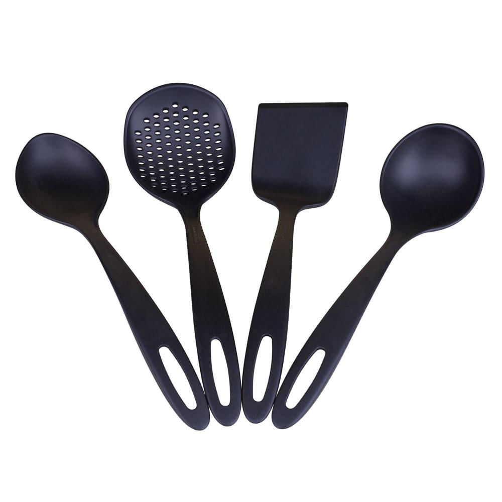 Conjunto de Utensílios Nylon 4 Peças Tramontina Ability 25199/001 Preto