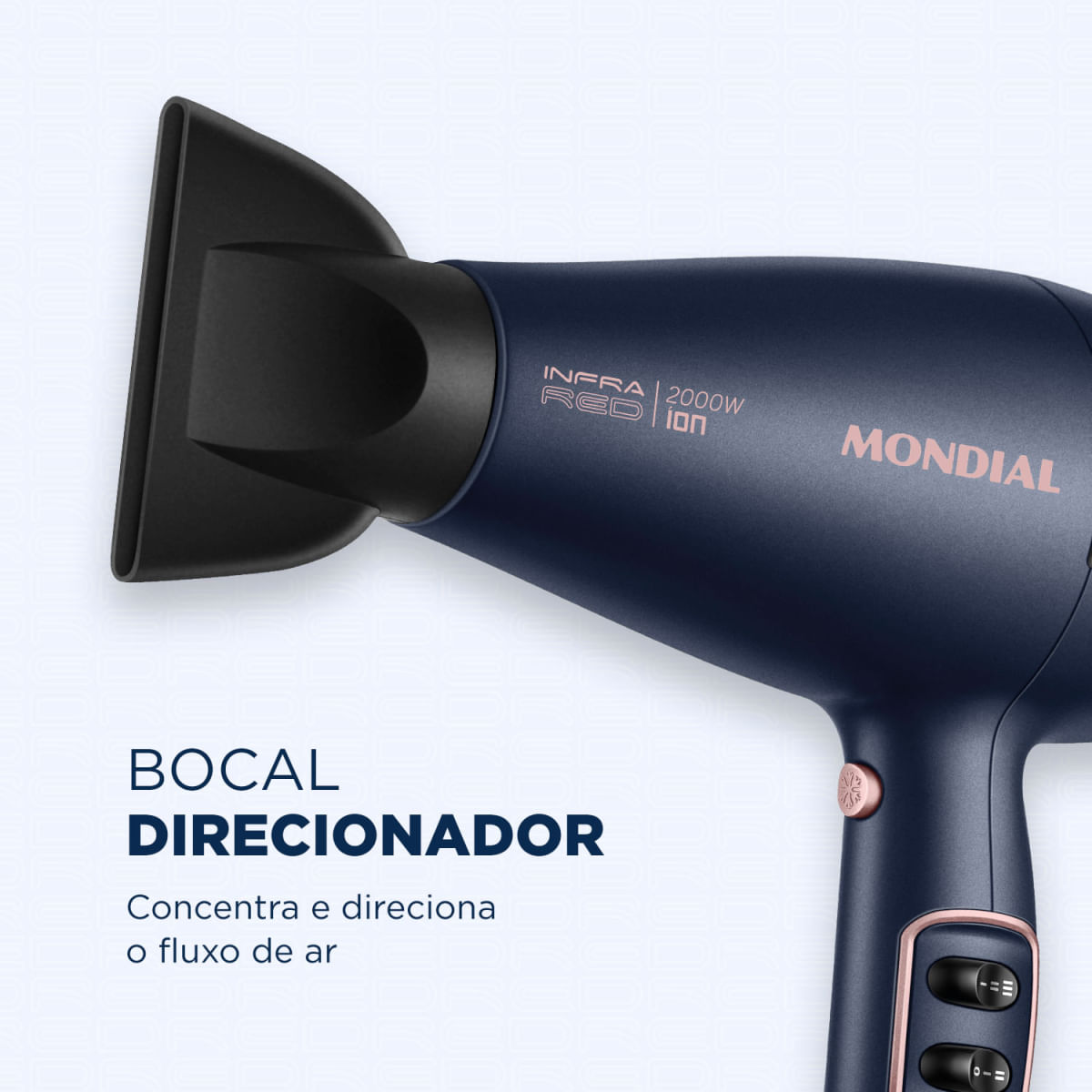 Secador de Cabelos InfraRed Mondial - SCP-01-IR 220V