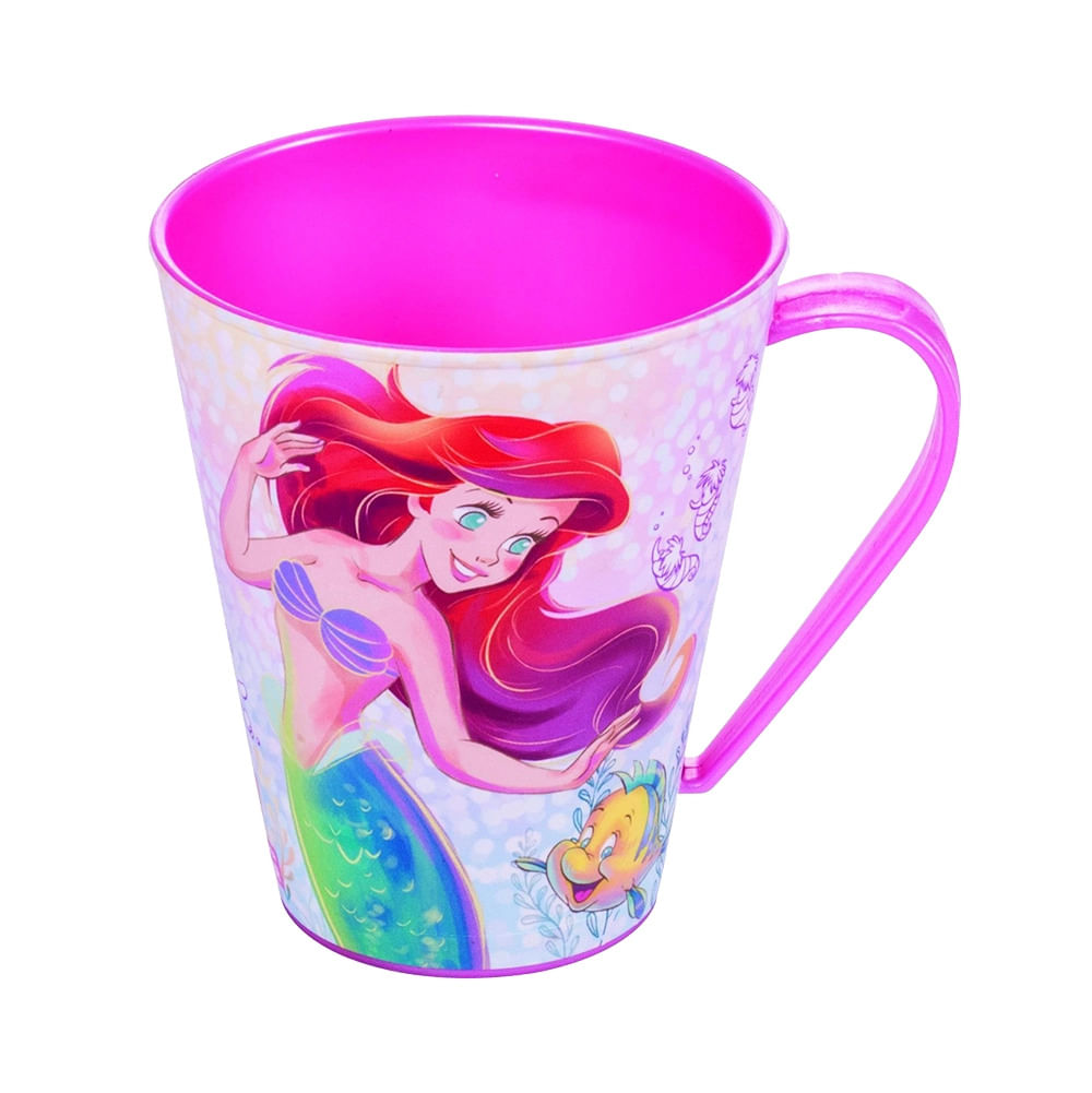 Caneca Infantil Plasútil Pequena Sereia 360ml