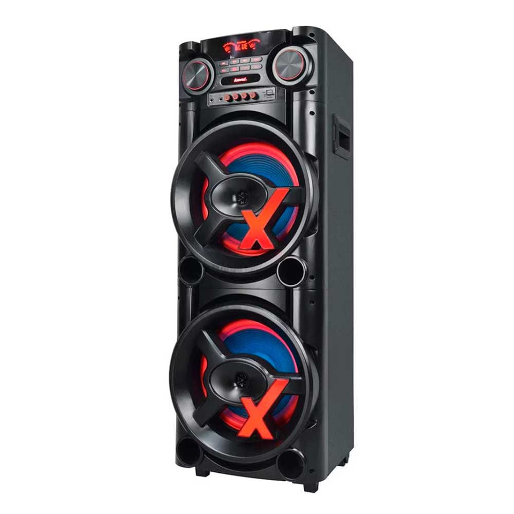 Torre de Som Amvox ACA 1900 NEW X com Bluetooth, Rádio FM, Função Power X 1900W