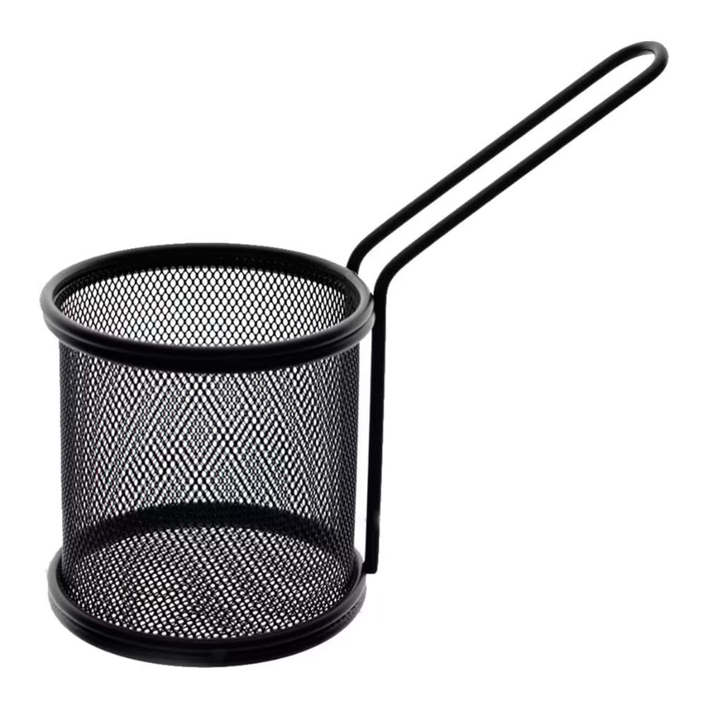 Mini Cesta Redonda para Alimentos Dynasty Fry em Aço Inox