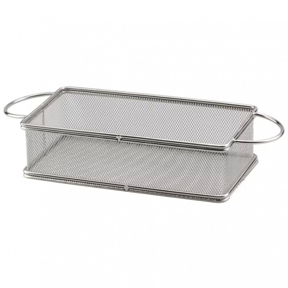 Cesta Retangular Dynasty Fry em Aço Inox Inox