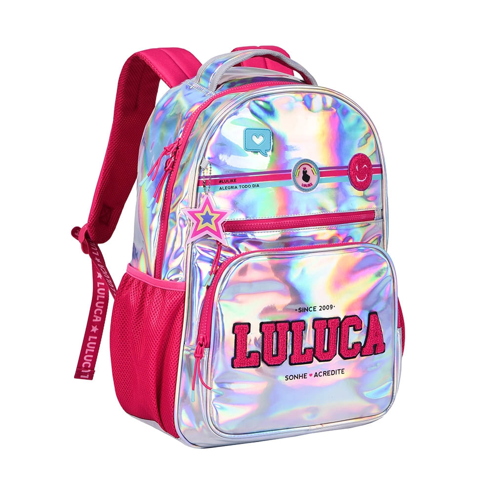 Mochila para Notebook Clio Up Holográfica Luluca