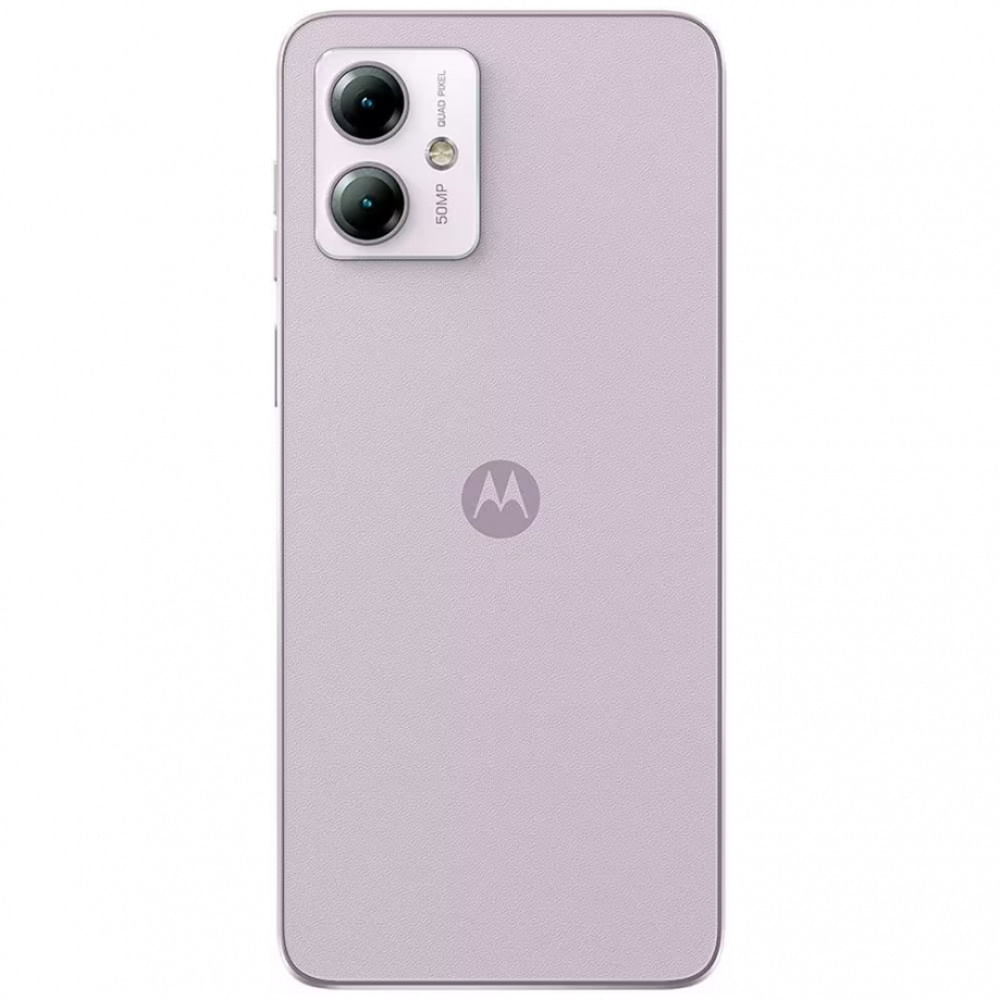 Smartphone Motorola Moto G14 LILAC 128GB 4GB RAM Tela 6.5 Câmera Traseira Dupla Áudio Dolby Atmos, Android 13 Violeta