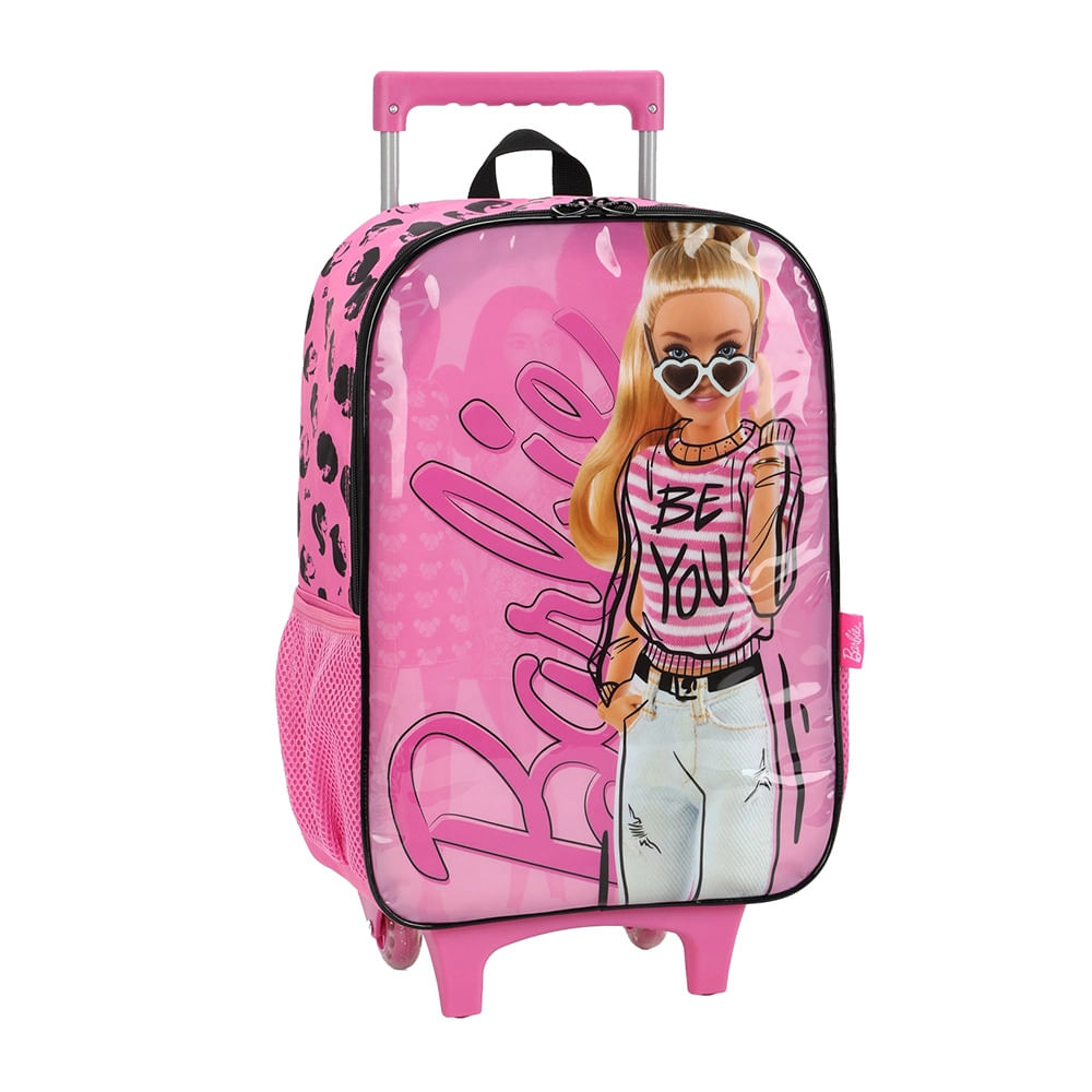 Mochila de Rodinhas Luxcel Barbie