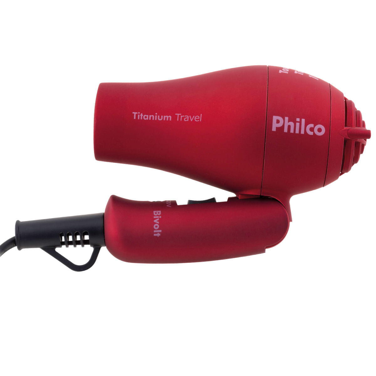 Secador de Cabelo Philco Titanium Travel 750W Bivolt Manual