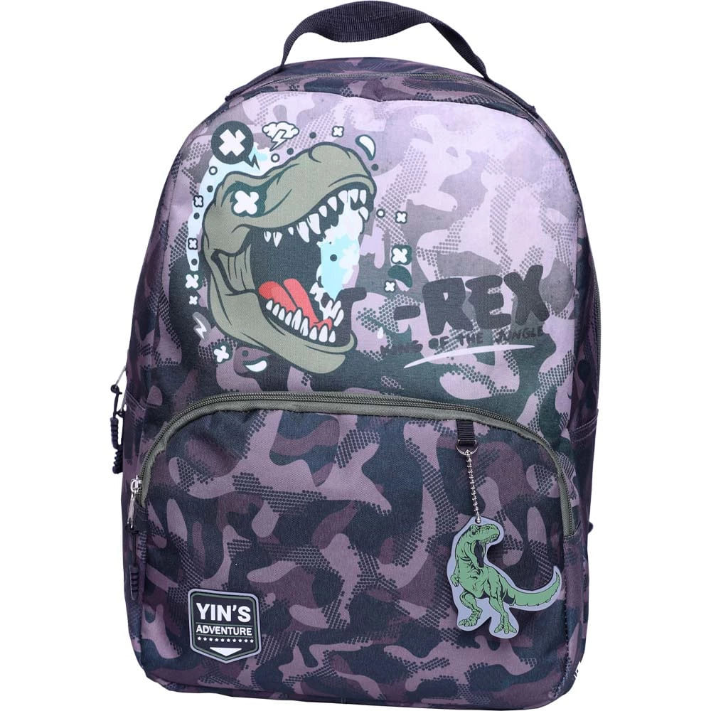 Mochila Juvenil Yins Dino Monstro 17" - Item Sortido