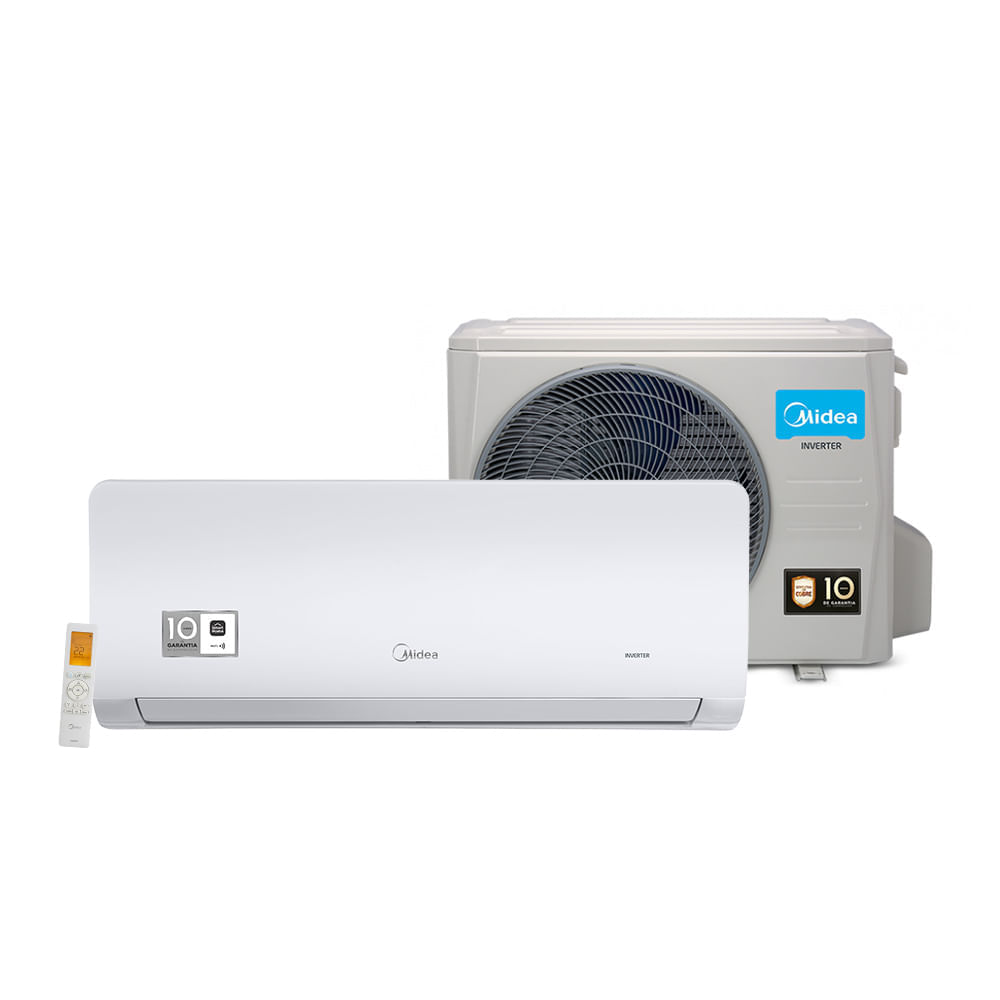 Ar Condicionado Split Hi Wall Inverter Springer Midea Xtreme Save Connect 9000 BTU/h Quente e Frio 42AGVQI09M5- 220 Volts 220 Volts