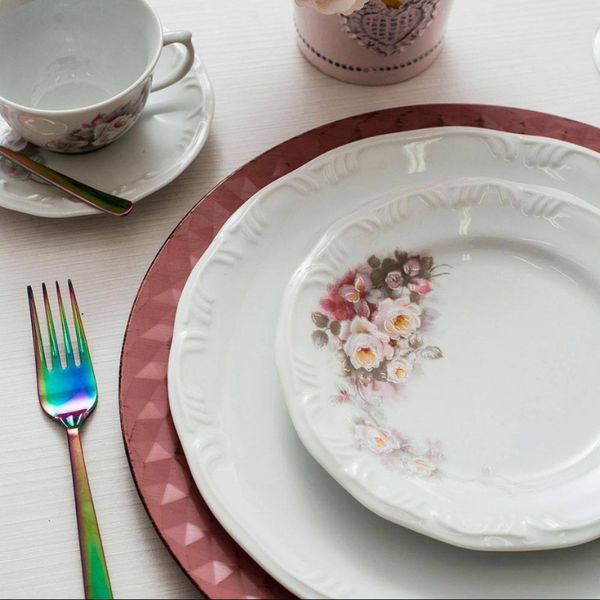 Aparelho de Jantar 20 Peças Clássica Eterna em Porcelana