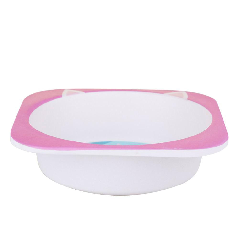 Prato Bowl Unicórnio Fibra de Bambu 14cm Cazza