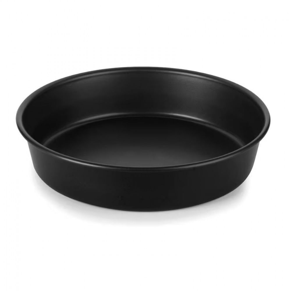 Torteira Alta Antiaderente 24cm Multiflon Preto