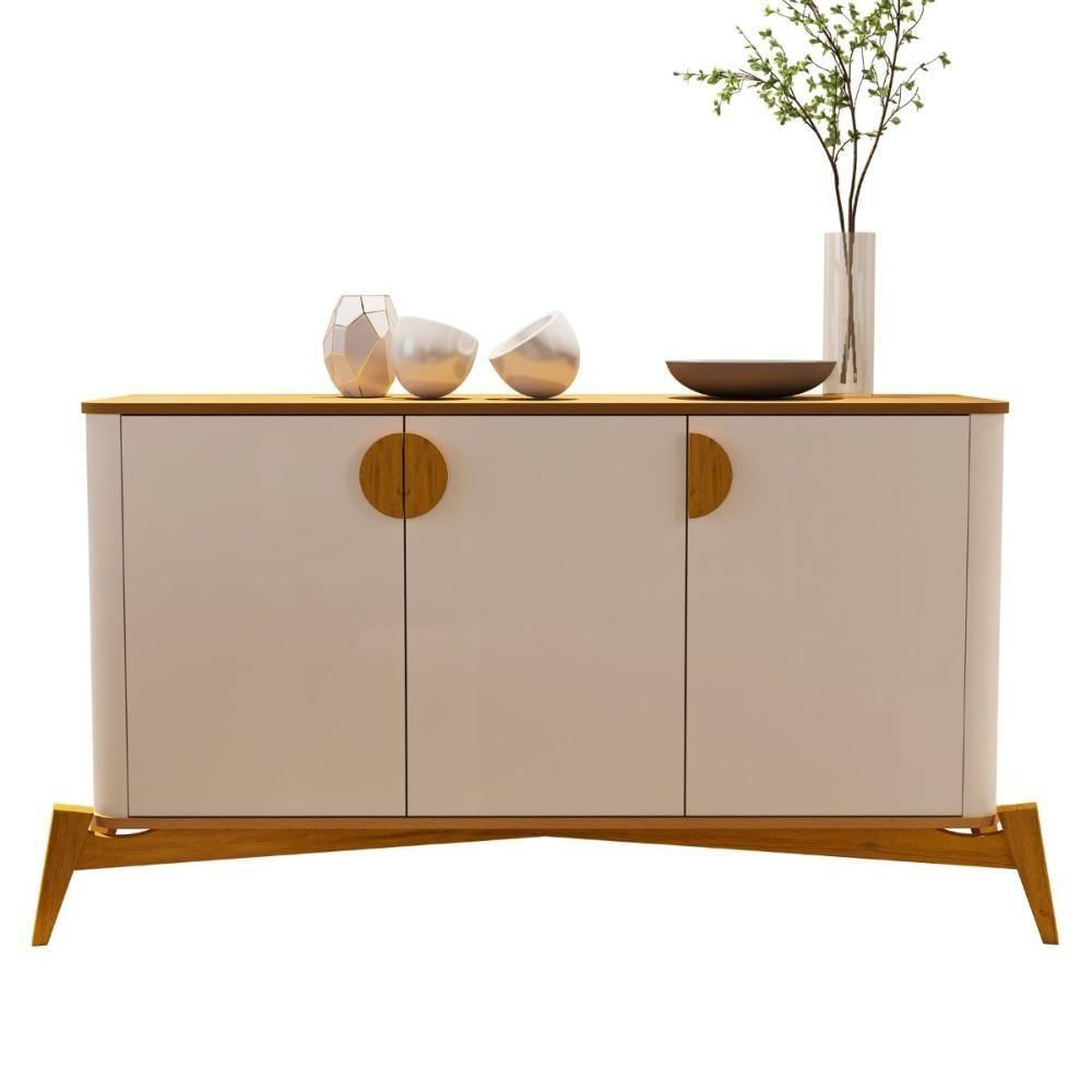 Buffet 3 Portas Juazeiro Off White Nature