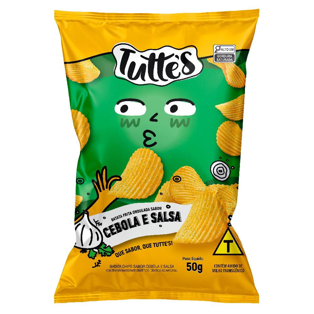 Batata Chips Tutte's Salsa com Cebola 50g