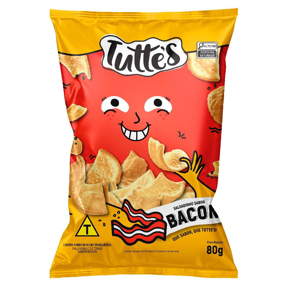 Salgadinho Tutte's Bacon 80g