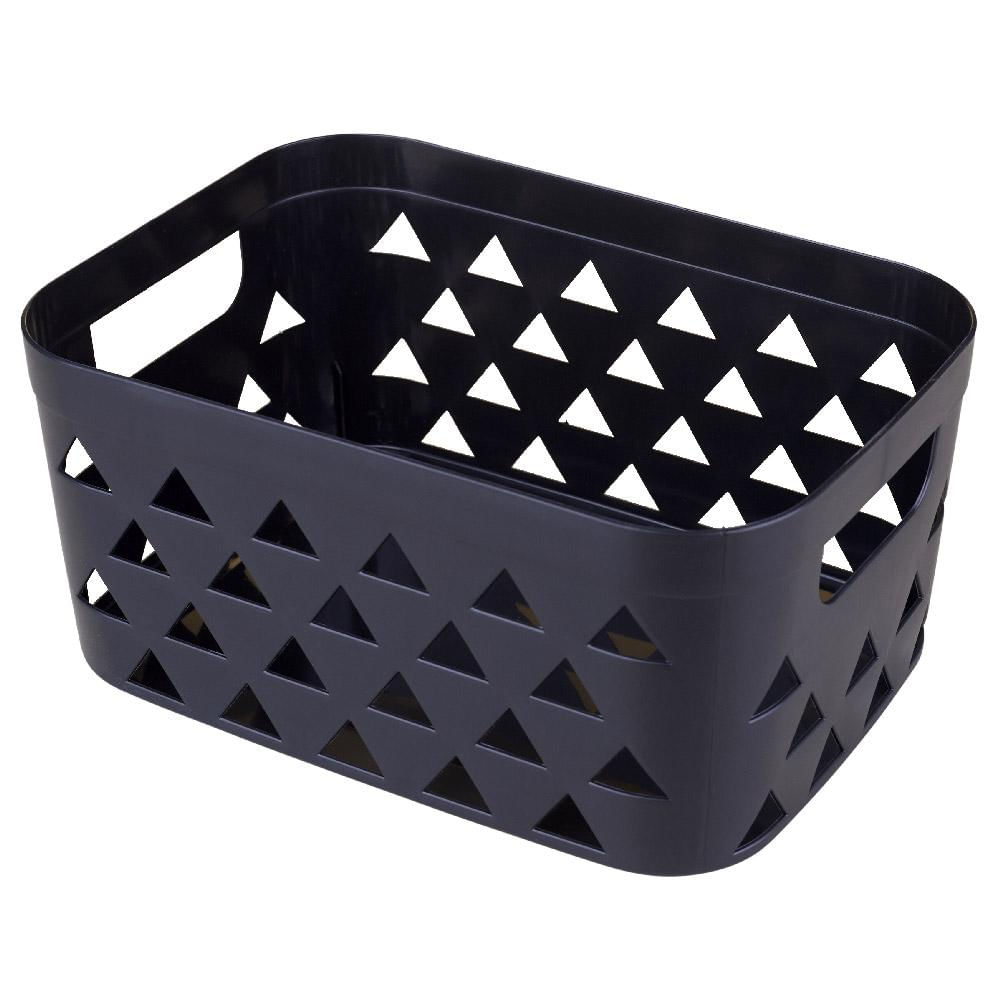 Organizador Triângulos 4.7L Tangram Cazza Preto