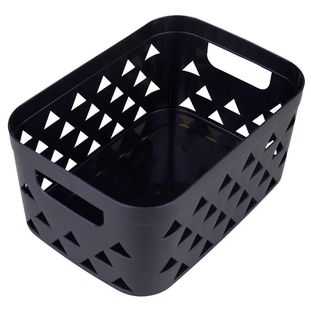 Organizador Triângulos 4.7L Tangram Cazza Preto