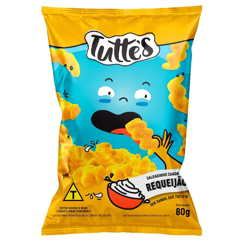 Salgadinho Tutte's Requeijão 80g