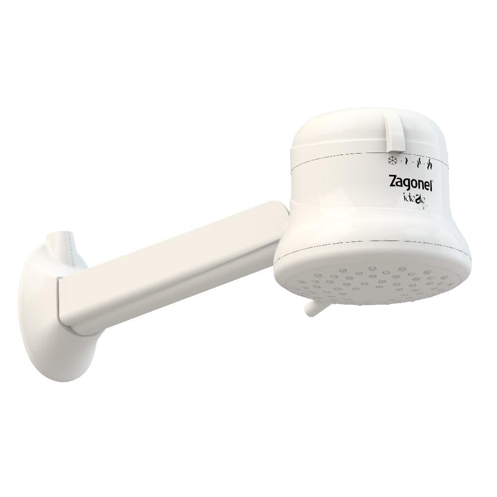 Ducha Ideale Plus 4 Temperaturas com Cano 5500W Zagonel